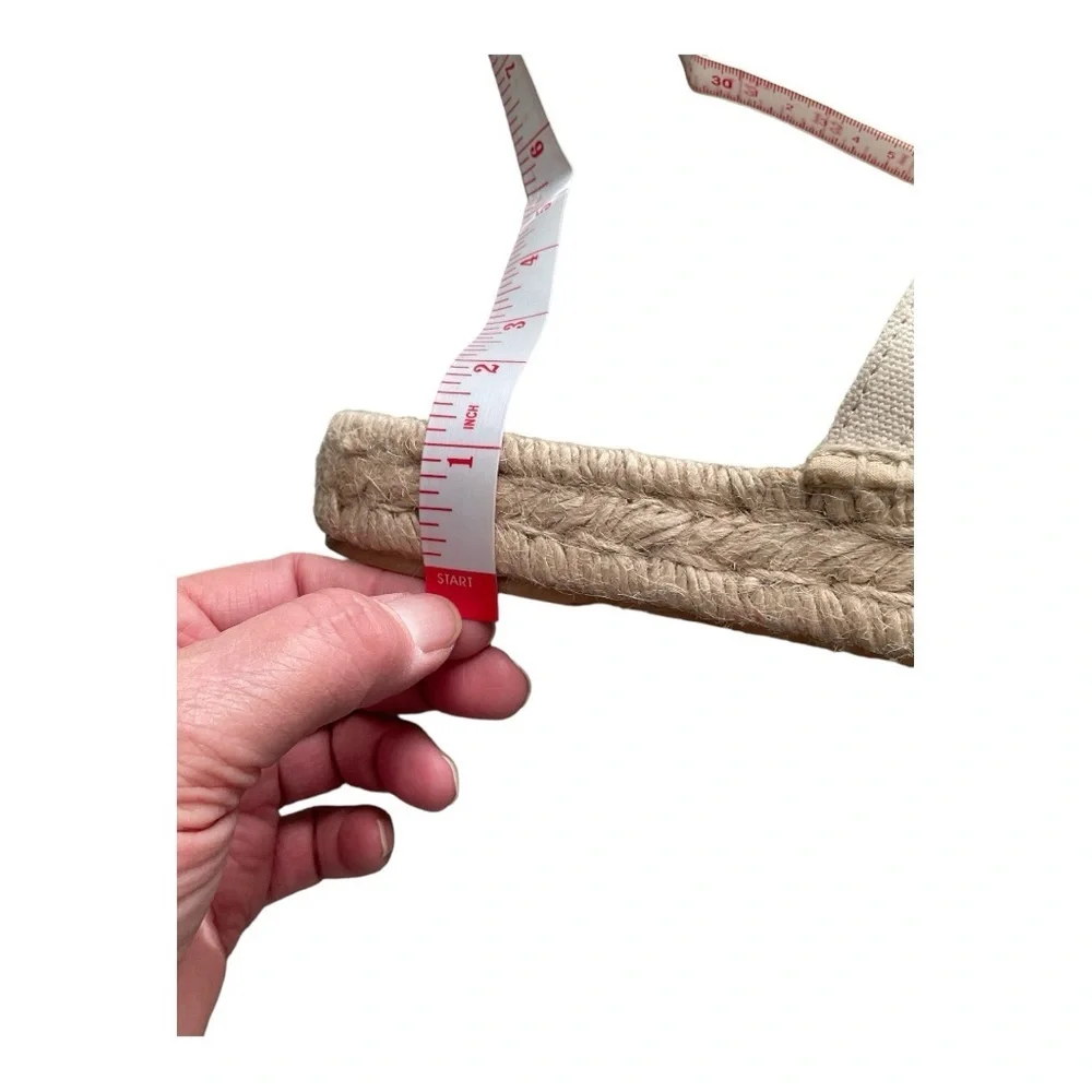 Zara Toe Cap Espadrilles Mules Size 40